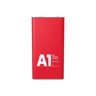 605 CRYSTAL CLEAR HS лак, 5 л+ отв-ль РОЗЛИВ